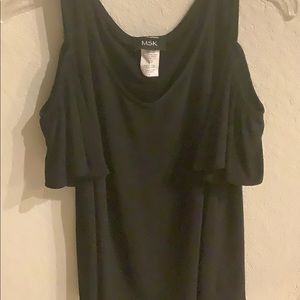 MSK Cold Shoulder Top XL